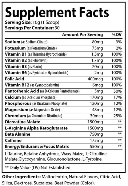 Pure Energy  Honeydew Watermelon